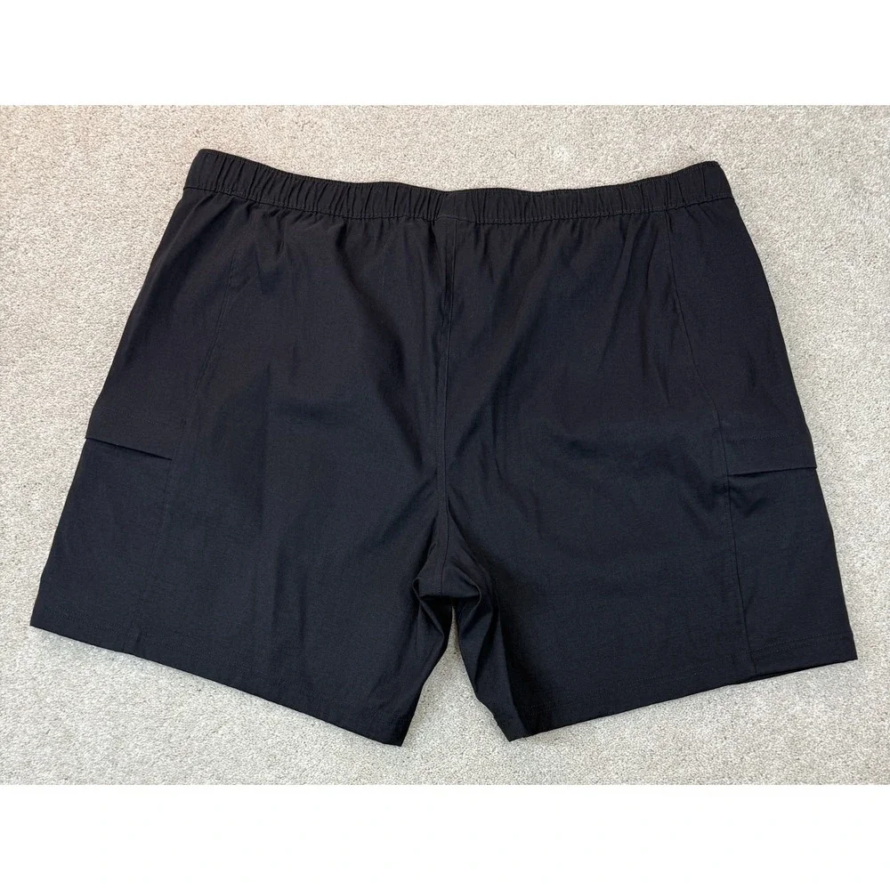 THE NORTH FACE Class V Men's Size XXL Black Belted Tech Shorts Logo NWOT